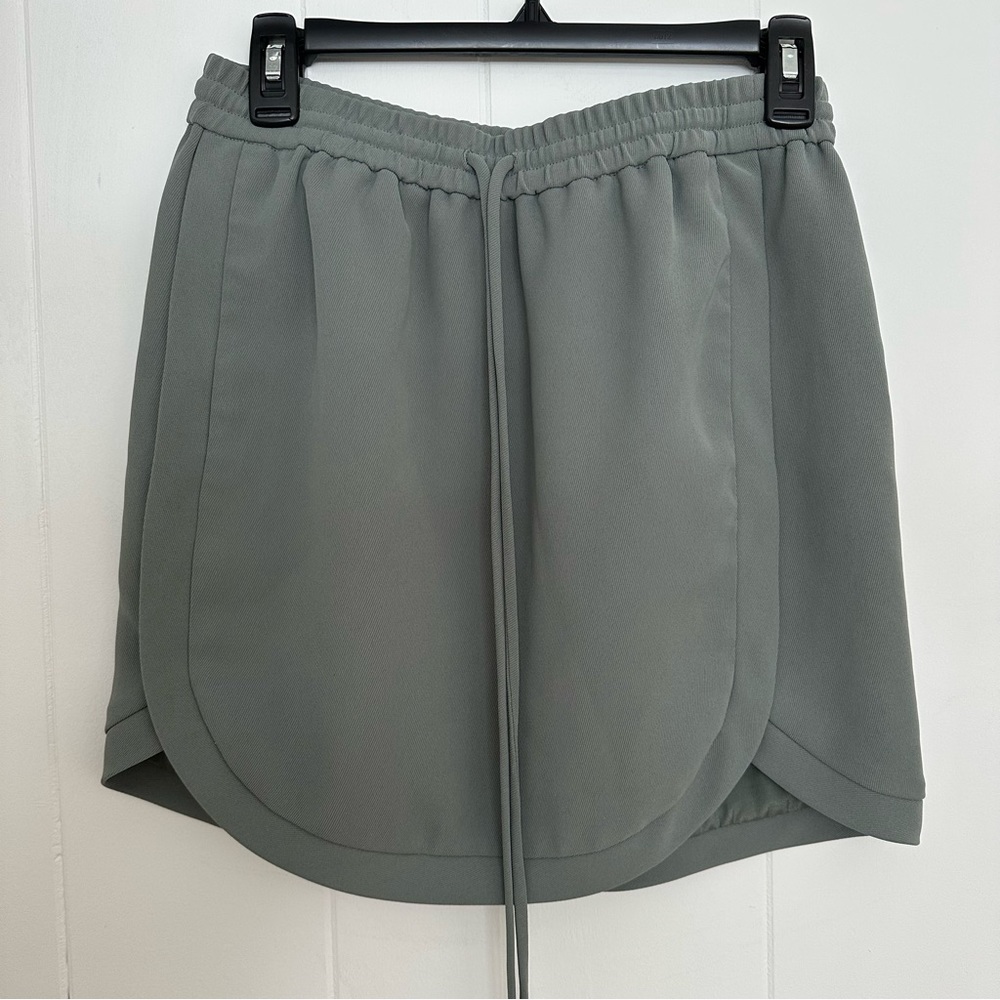 Green J Crew Sport Skirt